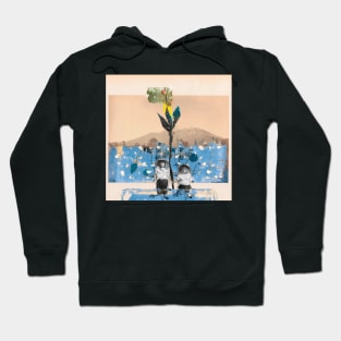 Two sisters collage Hoodie